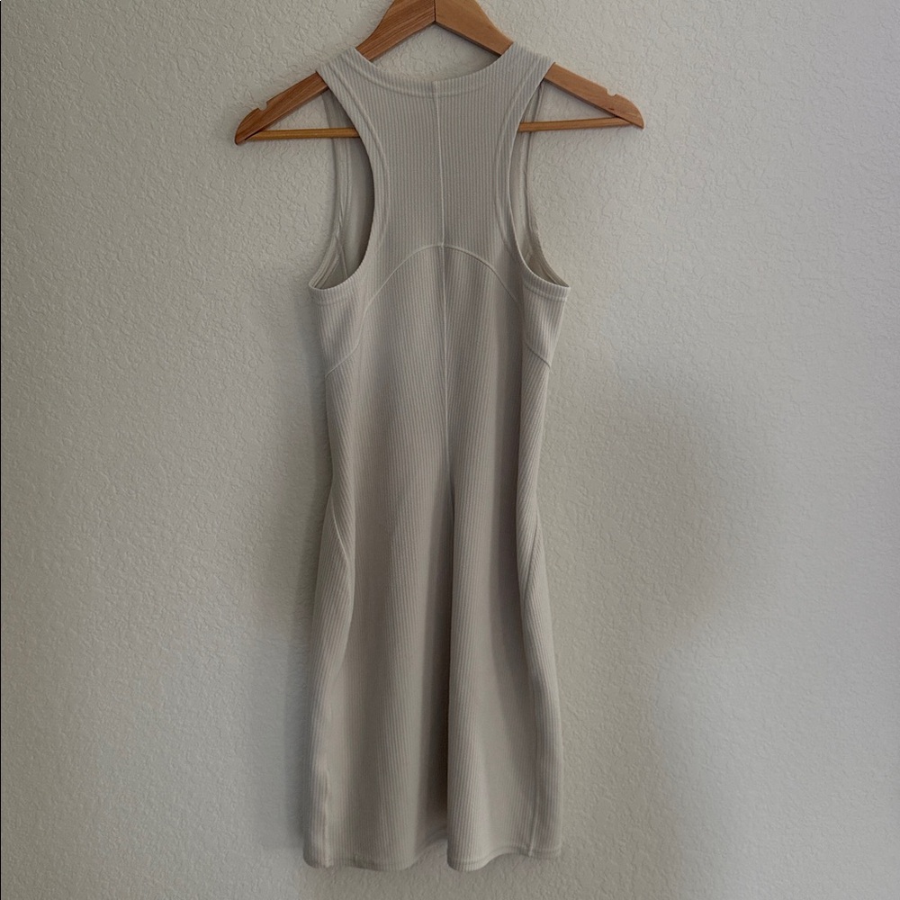 Lululemon Ribbed Softstreme Slim-Fit Tank Dress Size 4 - Picture 6 of 11